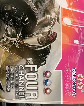 Amplificatore moto barca quod