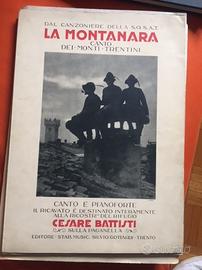 La Montanara, 1930 - CANTO DEI MONTI TRENTINI