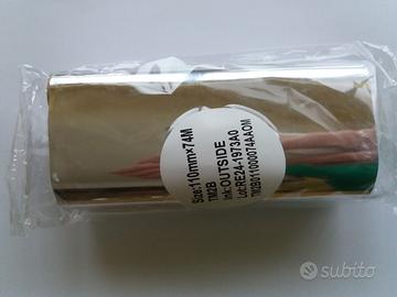 10 Ribbon nastro inchiostro cera resina wax 110x74