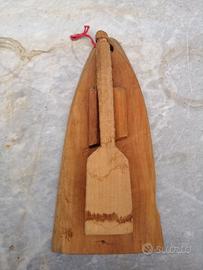 Mestolo in legno vintage