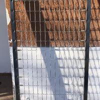 Rete singola in acciaio 80 x 190