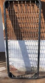 Rete singola in acciaio 80 x 190