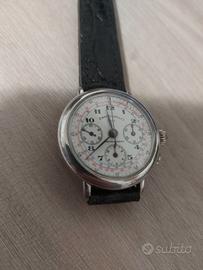 Eberhard & Co Cronografo Argento 925  Anni 80