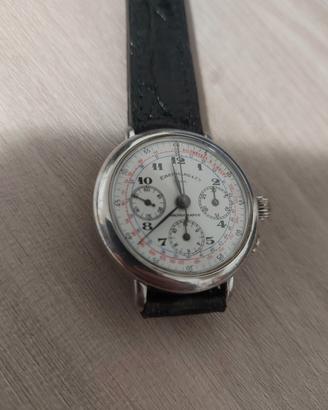 Eberhard & Co Cronografo Argento 925  Anni 80