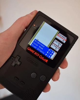 Game Boy color OLED  IPS + batterie ricaricable