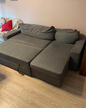 Divano letto con penisola