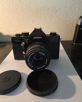 Lotto fotocamere Revuefle e Zorki - lente+custodia