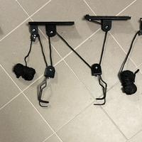 Portabici con montaggio a soffitto