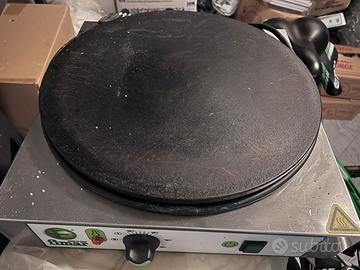 Piastra crepes professionale