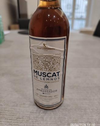 Muscat de Lemnos – Vin Naturellement Doux 500ml