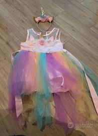 vestito carnevale unicorno