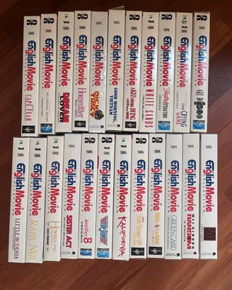 Lotto 23 VHS collezione di film in inglese