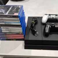 PlayStation 4 + 13 giochi + 2 joypad originali