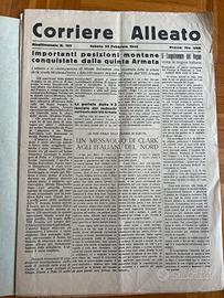 Corriere alleato del 1945 - Originale 2 guerra