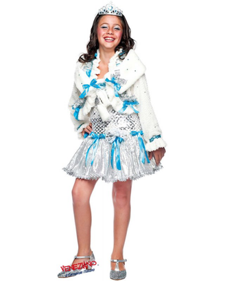Costume di carnevale PATTINATRICE sul ghiaccio VEN