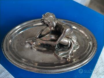 Scultura Decorativa in Bilaminato d'Argento