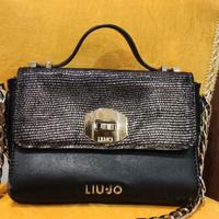 Borsa Liu Jo Nera e dorato