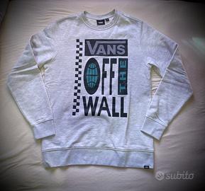 Felpa Vans Off The Wall grigia S