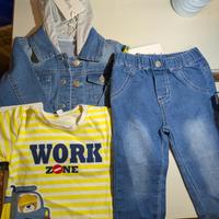 completo 3 pezzi neonato 6/9 mesi