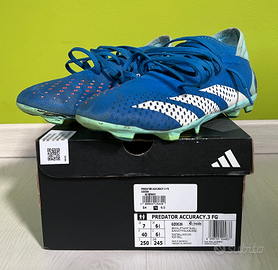 Scarpe calcio Adidas Predator Accuracy 3 FG mis 40