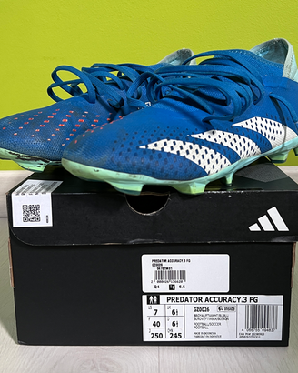 Scarpe calcio Adidas Predator Accuracy 3 FG mis 40