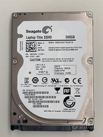 Seagate sshd 500Gb verificato formattato NTFS