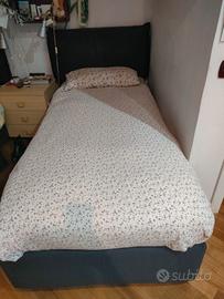 letto singolo contenitore 