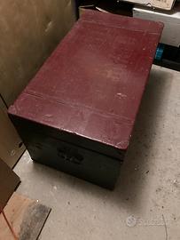 Baule legno (esercito/con nome)  80x45x40