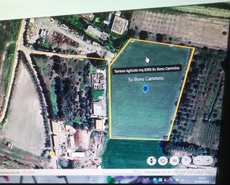 Terreno Agricolo mq 8395 Quartu sant'Elena