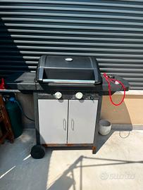 barbecue a gas