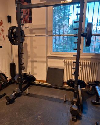 Smith machine powertec