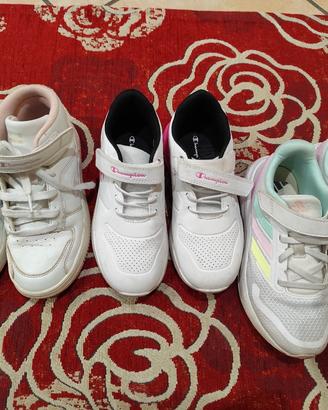 Scarpe Adidas e champion