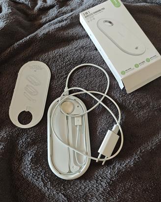 Dockstation 3 in 1 per iPhone, Watch e AirPods