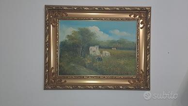 quadro quadri con cornice di valore