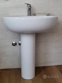 Lavandino a colonna Mod. Globo