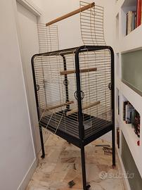 elegante voliera gabbia da appartamento 