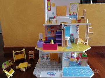 Casa bambole in legno