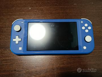 console Nintendo switch lite blu 