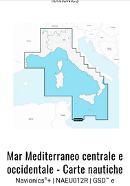 Scheda Navionics+ 2025