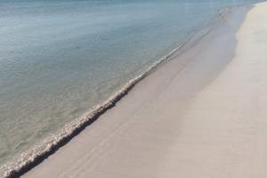A pochi passi dal mare caraibico del lido le dune