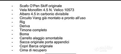 Open skiff
