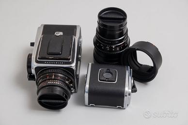 Hasselblad 500 C/M + 2 Obiettivi + Accessori