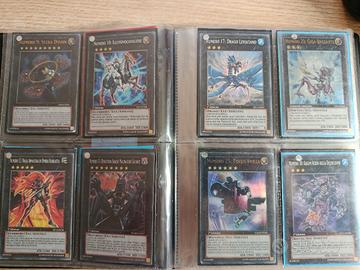 Lotto carte numero Xyz Yu-Gi-Oh 