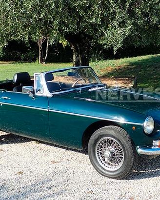 Mg MGB Spider 1800 – 1978 Verde, Interni in Pelle 