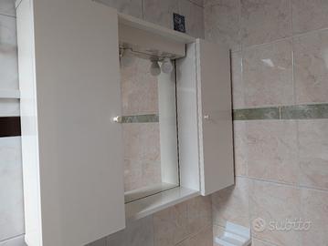 specchiera bagno con 2 antine 