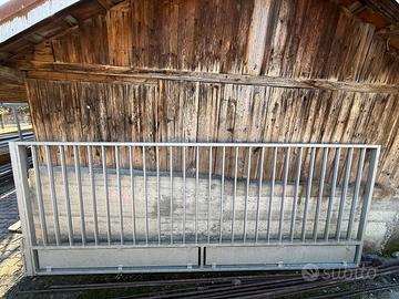 Cancello in ferro 340x135h