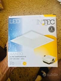 Faretto LED da incasso INTEC XANTO 12W NUOVO