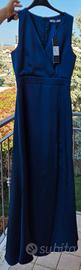 vestito blu elegante 
