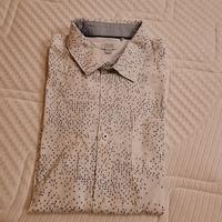 Camicia ragazzo con fantasia di lettere stampate