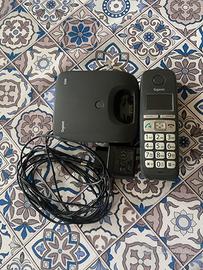Telefono Cordless Gigaset con Base e Alimentatore